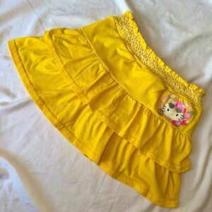 Girls Hello Kitty ruffled skirt with built in shirts size 7/8 San…